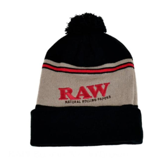 RAW beanie knit hat